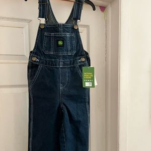 John Deere blue jeans  coveralls